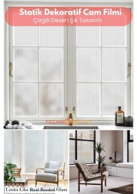 Resim Technosmart Statik Cam Filmi 60x100 Cm Güneş Koruma & Gizlilik 