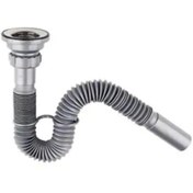 Resim Lavabo Paslanmaz Evye Sifonu Lüx Körüklü Donau 32 Mm 