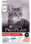 Resim Purina Pro Plan Senior Somonlu 7+ Yaşlı Kedi Maması 3 KG 
