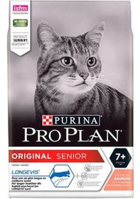Resim Purina Pro Plan Senior Somonlu 7+ Yaşlı Kedi Maması 3 KG 
