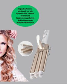 Resim Kanonik Education Her Saç Tipine Uygun, Hızlı Isınan Bukle Yapıcı - Evde Kuaför Kalitesinde Sonuç 