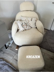 Resim Kreazen Aras Emzirme Koltuğu - Baba Koltuğu - TV Koltuğu - Dinlenme Koltuğu 