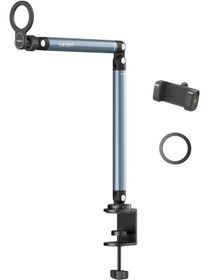 Resim Earldom EH311 2in1 Ayarlanabilir Katlanabilir Masaya Sabitleme Aparatlı Manyetik Tutucu 