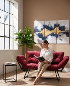 Resim AVYNA Avangard Milano Style Berjer | Katlanır Yataklı Kanepe 2 Kişilik – Mekanizmalı Çekyat Koltuk 