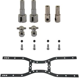 Resim Celestial Forge Metal Ön ve Arka Aks Şaft Cvd Seti 2 Pcs Metal Şasi Işın Kirder Yan Çerçeve Şasi (Yurt Dışından) 