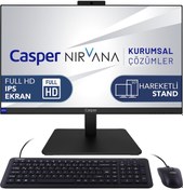 Resim Casper Nirvana A70.5700-BV00X-V Ryzen7-5700U 16 GB 500 GB NVMe SSD 23.8" Dos AIO AIO Masaüstü Bilgisayar 