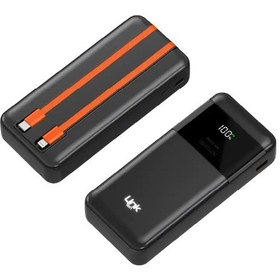 Resim Linktech Lc23 20000 Mah 22.5w Led Ekranlı Süper Hızlı Kablolu Powerbank Siyah 