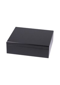 Resim Cedar Alman Puro Kutusu Humidor Seti Siyah 25's 