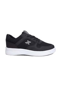 Resim Luttoon 4027-25 Deri Anorak Anatomik Erkek Sneaker Siyah Beyaz 45-48 Siyah 