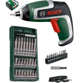 Resim Bosch Ixo Akülü Vidalama Şarjlı Tornavida Şarjlı Matkap + Bosch 25 Parça Vidalama Ucu Seti 