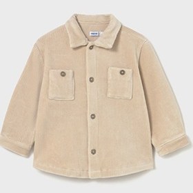 Resim Mayoral Bej Erkek Bebek Kadife Gömlek 2105 Bej 