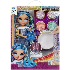 Resim Rainbow High Shimmers Skyler Bradshaw Slime Lı Moda Bebeği 4+ Aksesuar Seti 1 Pcs 