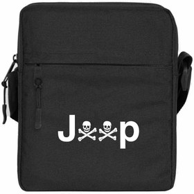 Resim Jeep Skull Omuz Çantası - Siyah 
