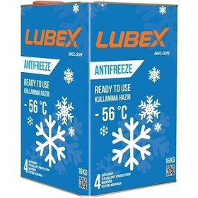 Resim Lubex Antifreeze Concentreated Mavi 16 Kg Tnk 