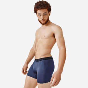 Resim Erkek Mikrofiber Nefes Alan Boxer - Koşu - Koyu Mavi 