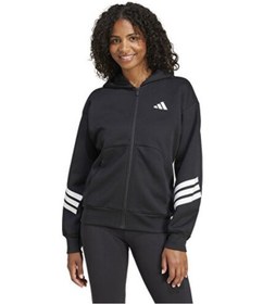 Resim Adidas W Fi 3s Fz Hd Kadın Günlük Eşofman Üstü Je0171 Siyah Siyah 
