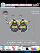 Resim Onur Reklam Amblemli Kaslı Maskot Sticker Seti (2’li) – Suya Dayanıklı Mini Çıkartma (8.75x6.75 cm) 