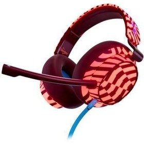 Resim Skullcandy SLYR Kablolu Kulak Üstü Oyun Kulaklığı Pembe 