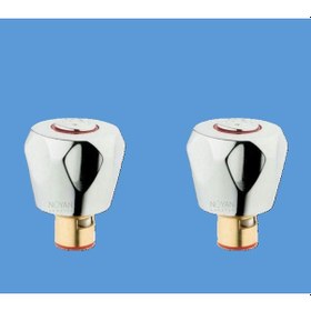 Resim Musluk Başlığı / Aç Kapa Musluk Başlığı - 2 Adet Krom 