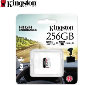 Resim Kingston Sdce-256Gb 256Gb Microsdxc Endurance 95R-45W C10 A1 Uhs-İ Card Only Hafıza Kartı 