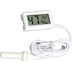 Resim Motorobit Sıcaklık ve Nem Ölçer - Kuluçka Termometre Higrometre 