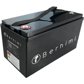 Resim Berhimi 12V 100 Amper IP67 4000 DOD, BT Marin/Karavan Lifepo4 Lityum Akü 