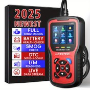 Resim NOPNOG L680 OBD2 Tarayıcı, Ağır Hizmet Tipi Araç Teşhisi, 2.8” LCD Ekran, 9 Modlu Tam OBD II/EOBD/E-OBD Protokolleri, I/M Hazırlık, Emisyon Test Cihazı, Akü Voltaj Monitörü, Canlı Veri Akışı, Kod Okuyucu/Temizleyici (Tüm Araçlara Uyumlu) 