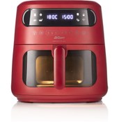 Resim Arzum AR2076 Airtasty Smart 7.5 L Sıcak Hava Fritözü Kırmızı 