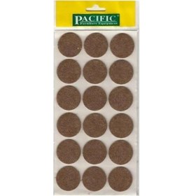 Resim Pacific Koç Plastik Yapışkanlı Keçe Zemin Koruyucusu Çap 35 mm. 