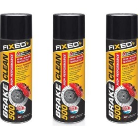 Resim Sgs Fixed 3'lü Fren Balata Temizleyici Set 500 Ml 