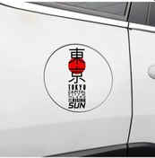Resim Japonya Tokyo Graffiti Etiket Araba Vinil Çıkartması Su Geçirmez Dekorasyon Araba Çıkartmaları İçin G-15cm-longest Side 