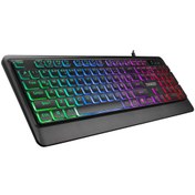 Resim Everest KB-R59 FORZA Siyah Usb Rainbow Backlight klavye 
