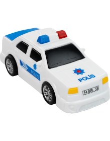 Resim Birlik Şehrin Kırılmazları Sürtmeli Polis Arabası 