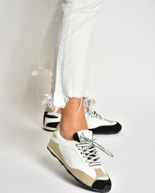 Resim Fox Shoes U973645209 Beyaz/Siyah Spor Ayakkabı Sneakers 