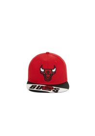 Resim Berellini Bulls Hip-hop Şapka Özel Kolleksiyon Kırmızı - Siyah 