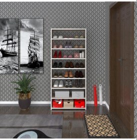 Resim Kenzlife Ayakkabılık Goya Crd 160 70 30 Arkalıksız Ayakkabı Ofis Dolabı İki Bölme Diğer 