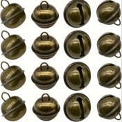 Resim 10/20 adet Vintage Çanlar, 2.2cm/1in, Vintage Dekoratif Bakır Çan, Evcil Köpek Kedi Kolyeleri için Uygun, Noel Ağacı El Sanatları Süslemesi, Noel için En İyisi 