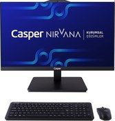 Resim Casper Nirvana A90.1362-CV00R-V-S i7-13620H 24 GB 500 GB NVMe SSD 23.8" W11P AIO Masaüstü Bilgisayar 