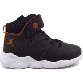 Resim Cool Rio Siyah Cırtlı Bilekli Erkek Çocuk Basket Ayakkabı Siyah 