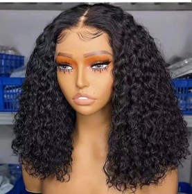 Resim Peruk Şık Bayanlar Şık Peruk Siyah Orta Kısa Kıvırcık Elle Sarılmış Küçük Kıvırcık Wi Ana Resim Renkli Peruk M1544 Siyah 