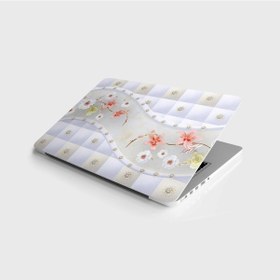 Resim Laptop Sticker Notebook Pc Kaplama Etiketi Kapitone 