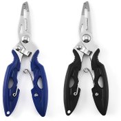 Resim Sağlam Paslanmaz Çelik Balıkçılık Pensesi - Çok Fonksiyonlu Balıkçı Aleti: Kancayı Sökme, İp Kesici, Halka Açıcı ve Swivel Klips İçerir - Ergonomik Tutuş, Tatlısu/Tuzlusu için Uygun - Balıkçılar İçin İdeal Hediye (Babalar Günü, Bağımsızlık Günü) - Güç Gerektirmez, Kompakt Tasarım, Sağlam Yapı, Açık Hava Sporcuları 