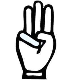 Resim Xpetrana- Izci Selamı Sticker 10 X 19 Cm 