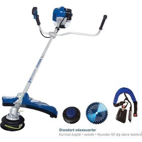 Resim Hyundai HYX520 Motorlu Yan Tip Tırpan Set 