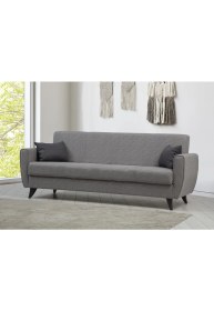 Resim Minarmobilya Zaden Üçlü Koltuk-Açık Gri 99 