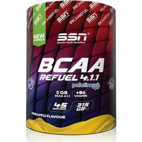 Resim SSN Sports Style Nutrition Ssn Bcaa Refuel 4.1.1.+Palatinose 315 G Ananas (542134685) 