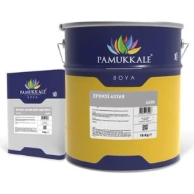 Resim Pamukkale 4600 Epoksi Astar 15 Kg+3 kg Gri Ral 7038 