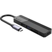 Resim ORICO Type-C Bağlantılı 2 USB Portlu 4K@30Hz HDMI TF\u002FSD Docking Station Siyah 