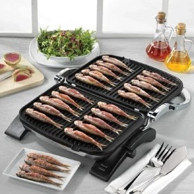 Resim Tostkolik Inox/siyah Granit Tost Makinesi 