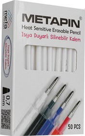 Resim Metapin Isı ile Silinebilen Uçan Refill Kalem İçi Beyaz (0.7 mm) - 50 Adet 